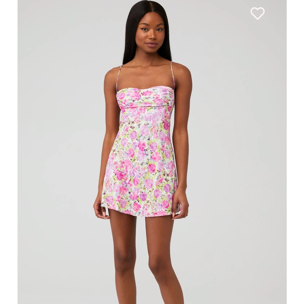 NWT For Love and Lemons Paulina Mini Dress - S